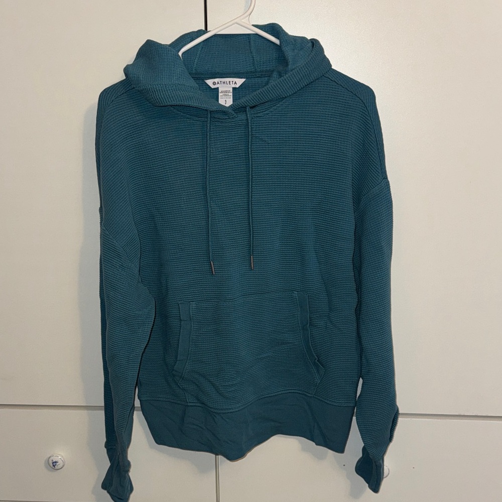 Athleta Teal Women's Hoodie Sweater